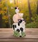 Ceramic Magnetic Stacked Farm Animals Salt and Pepper Shakers, Country Farm House Kitchen Decor, Gift for Her